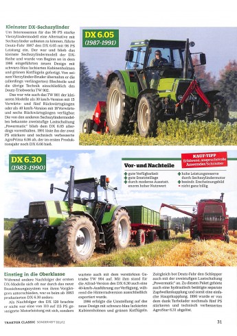 Deutz Traktor Classic Special