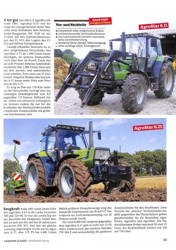 Deutz Traktor Classic Special