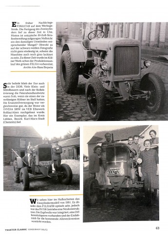 Deutz Traktor Classic Special