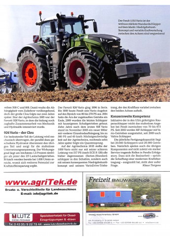 Fendt Traktor Classic Spezial