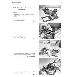 NSU Quickly Instandsetzungs-Anleitungen  Werkplaatshandboek