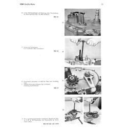 NSU Quickly Instandsetzungs-Anleitungen  Werkplaatshandboek
