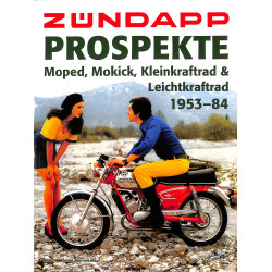 Zündapp Prospekte Moped, Mokick, Kleinkraftrad & Leichtkraftrad 1953-84