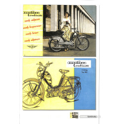 Zündapp Prospekte Moped, Mokick, Kleinkraftrad & Leichtkraftrad 1953-84