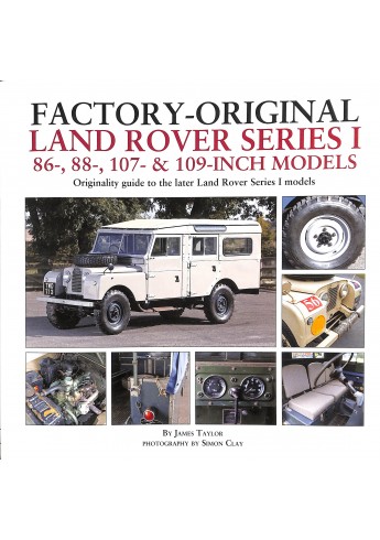 Fabrieksoriginele Land Rover Series I 86-, 88-, 107- en 109-inch modellen