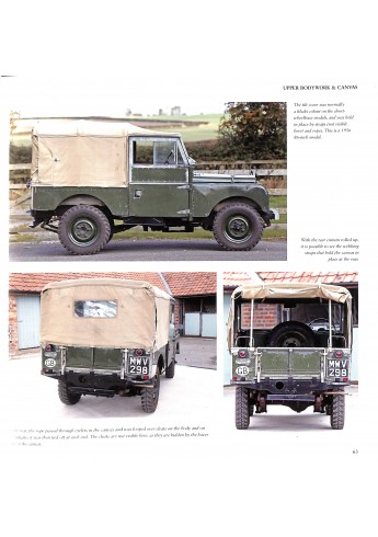 Fabrieksoriginele Land Rover Series I 86-, 88-, 107- en 109-inch modellen