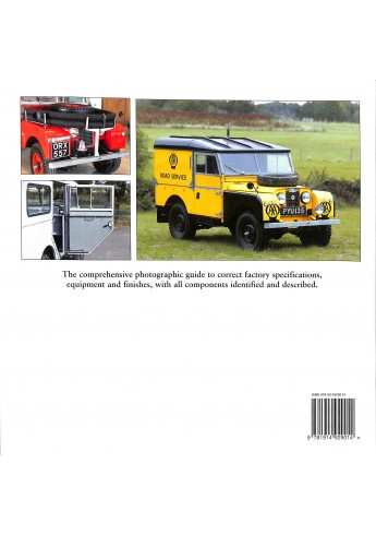 Fabrieksoriginele Land Rover Series I 86-, 88-, 107- en 109-inch modellen