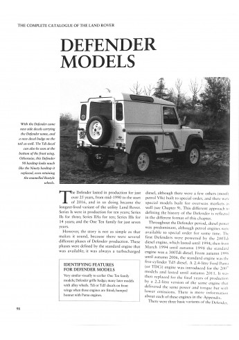 De complete catalogus van de Land Rover
