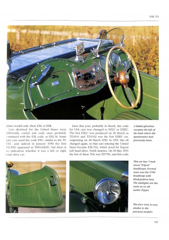 MG T-serie in detail