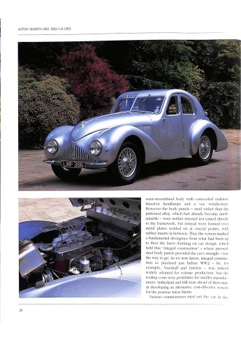 Aston Martin DB2, DB2/4 en DB3 in detail