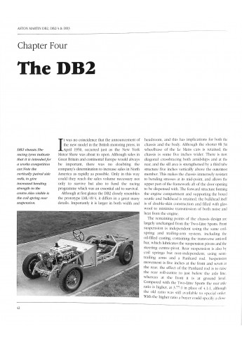 Aston Martin DB2, DB2/4 en DB3 in detail
