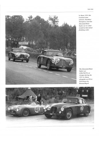 Aston Martin DB2, DB2/4 en DB3 in detail