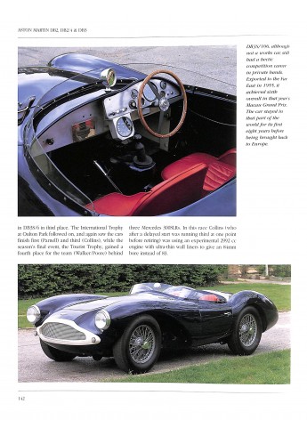 Aston Martin DB2, DB2/4 en DB3 in detail