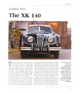 Jaguar XK140/150 in detail
