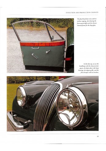 Jaguar XK120 in detail