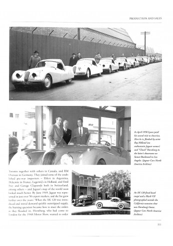Jaguar XK120 in detail