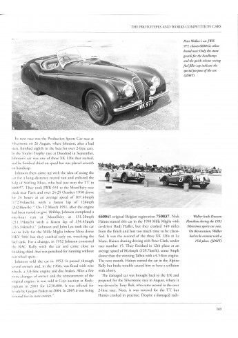 Jaguar XK120 in detail
