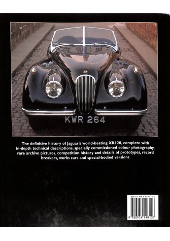 Jaguar XK120 in detail