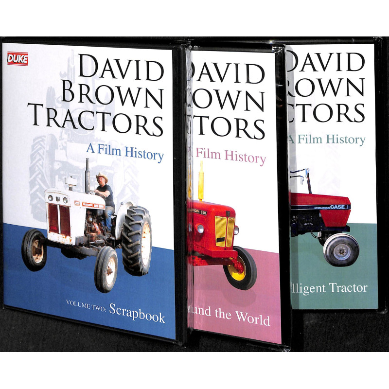 David Brown Tracotrs - A Film History 3 DVD Box