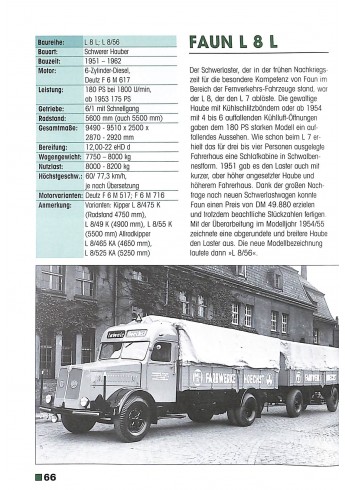 Faun - Lastwagen 1916-1988