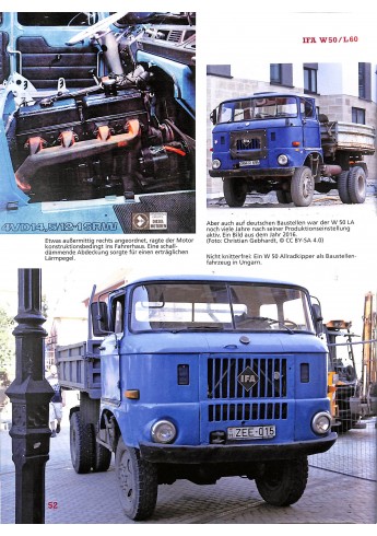IFA W 50 / L 60 - Die DDR-Frontlenker-Legende IFA W 50 / L 60 - Die DDR-Frontlenker-Legende