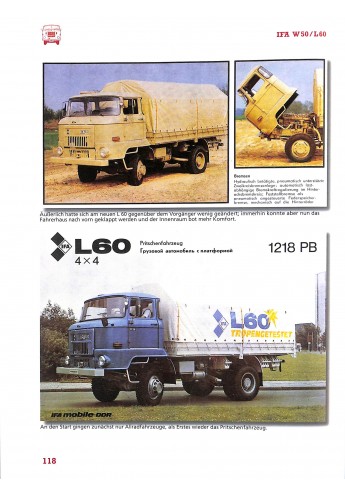 IFA W 50 / L 60 - Die DDR-Frontlenker-Legende IFA W 50 / L 60 - Die DDR-Frontlenker-Legende