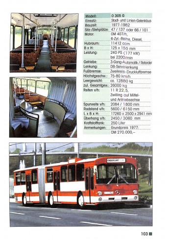 Mercedes-Benz Omnibusse - 1945-1982
