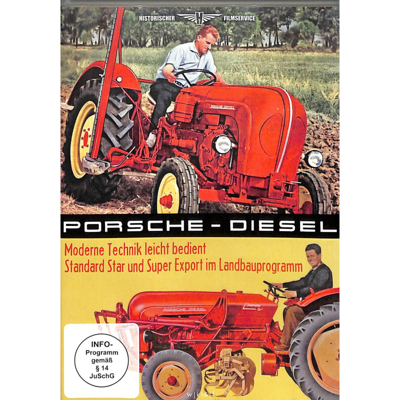 Porsche-Diesel: Moderne Technik leicht bedient