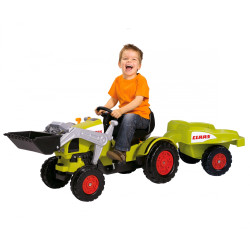 BIG Claas Celtis met voorlader - Traptractor