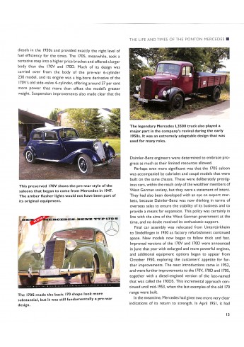 THE MERCEDES-BENZ PONTON AND 190SL