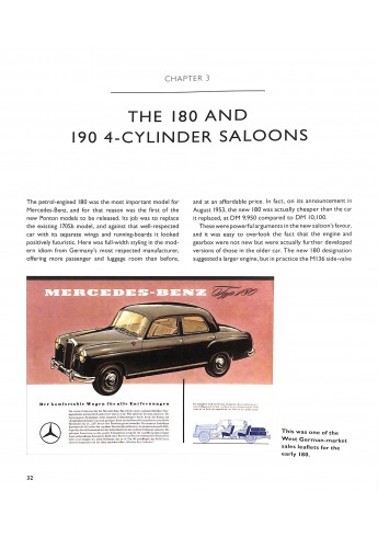 THE MERCEDES-BENZ PONTON AND 190SL