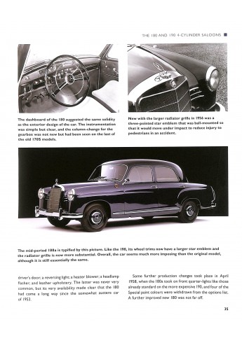 THE MERCEDES-BENZ PONTON AND 190SL