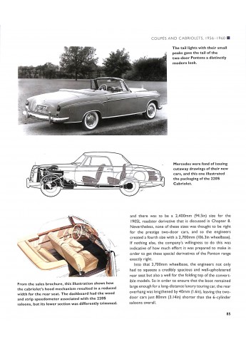 THE MERCEDES-BENZ PONTON AND 190SL