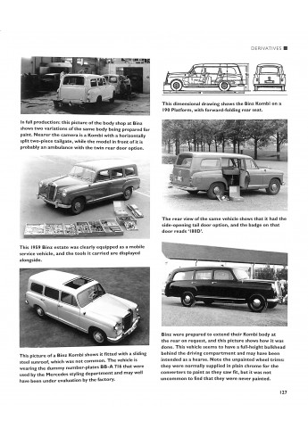 THE MERCEDES-BENZ PONTON AND 190SL