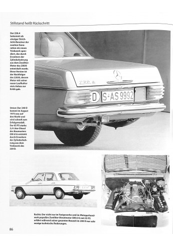 Mercedes Benz Strich-8 Modelle 200-280
