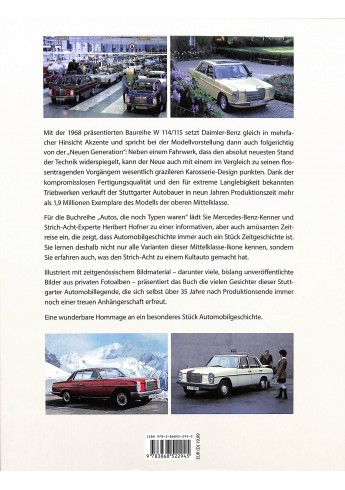 Mercedes Benz Strich-8 Modelle 200-280