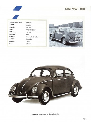 VW  Geschichte - Modelle - Technik