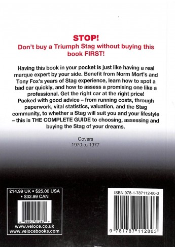 Triumph Stag 1970 to 1977