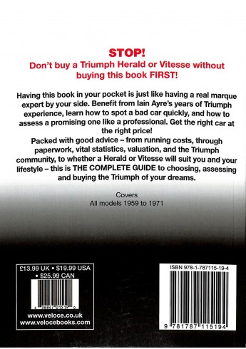 Triumph Herald & Vitesse 1959-1971