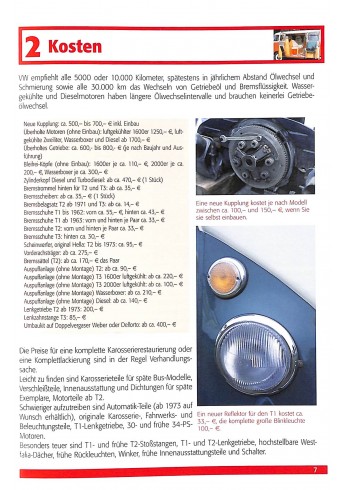 VW Bus Alle Modelle von 1950 bis 1990 - Baureihe T1 bis T3