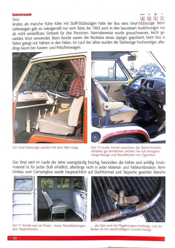 VW Bus Alle Modelle von 1950 bis 1990 - Baureihe T1 bis T3