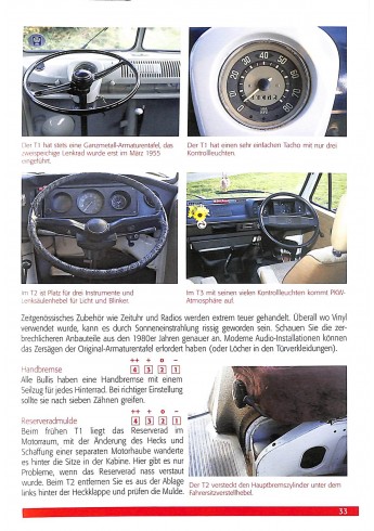 VW Bus Alle Modelle von 1950 bis 1990 - Baureihe T1 bis T3