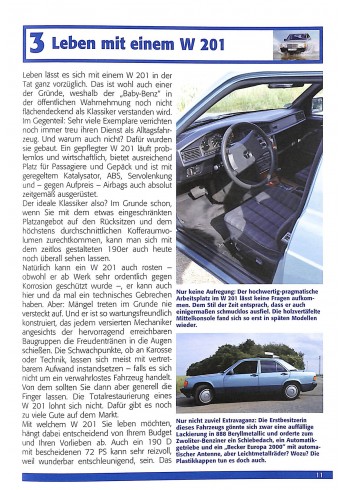 Mercedes-Benz 190 (W 201) von 1982-1993