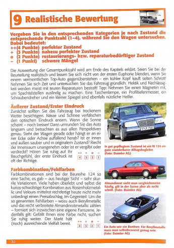 Mercedes Benz W 124 Alle Modelle von 1984-1997 - Limousine, Coupé, Cabrio & T-Modell