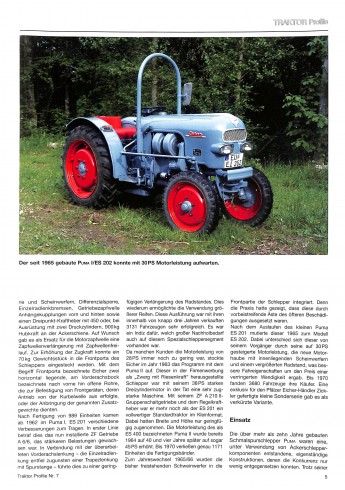 EICHER-TRACTOREN 1961-1976