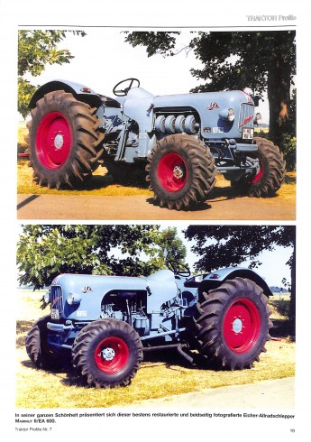 EICHER-TRACTOREN 1961-1976