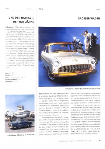Opel Love 125 Jahre Opel Automobile