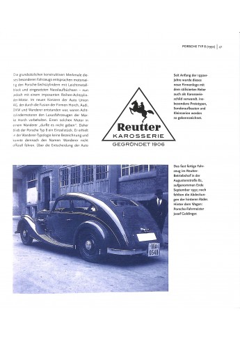 Porsche 356 MADE BY REUTTER