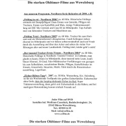Nordhorn Feldttage 2016 mit Schlüter und Wesseler  DVD 