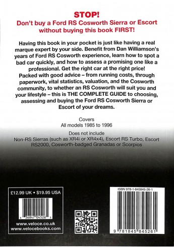 Ford RS Cosworth Sierra & Escort 1985 to 1996